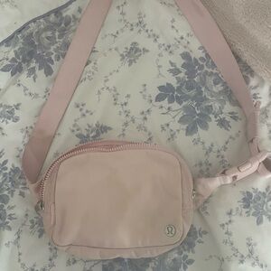 Lululemon Athletica Soft Pink Crossbody Bag